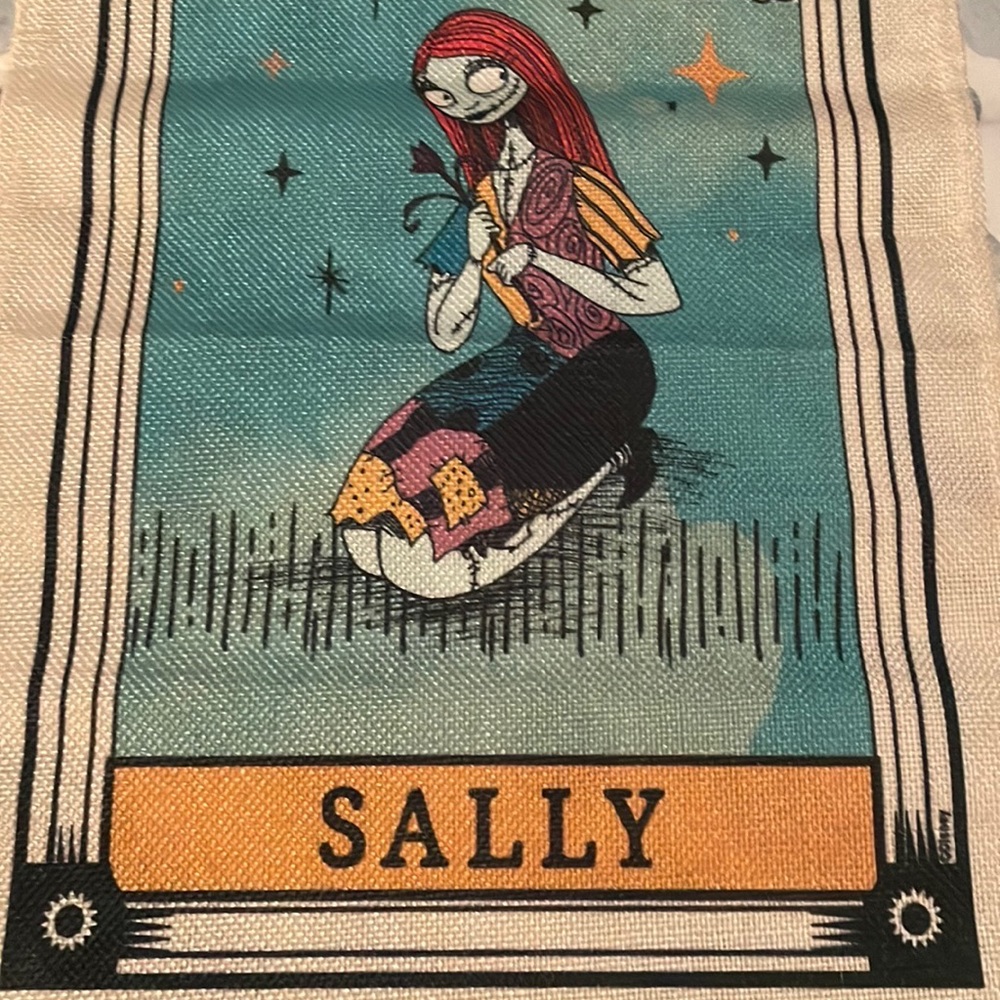 NWT OFFICIALLY LICENSED Nightmare Before Christmas Sally Tarot Scroll Wall Sign - Picture 2 of 4